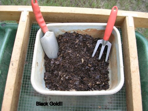 Raw compost