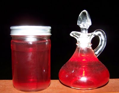 Chive blossom vinegar